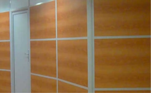 commercial wood panels office wall dividers