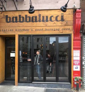 babbalucci restaurant storefront Harlem NYC