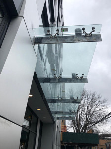 custom glass canopy manhattan nyc