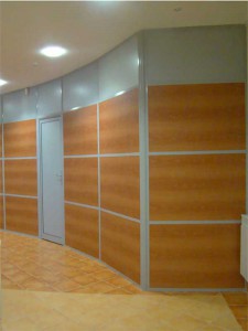 commercial wood panels office wall dividers