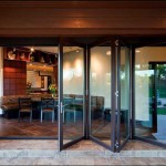 Restaurant Folding Metal Door Installation