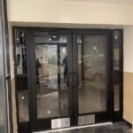 Black Aluminum Door Fabrication in NYC and NJ