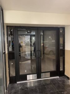 Black Aluminum Door Fabrication in NYC and NJ